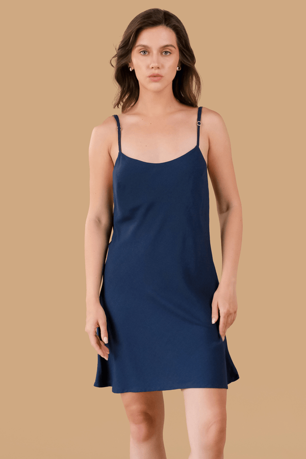 lost in paradise Leia Dress Blue