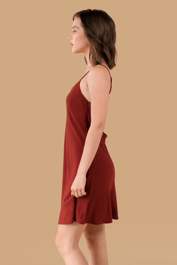 Lost In Paradise Leia Dress Red