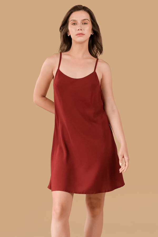 lost in paradise Leia Dress Red