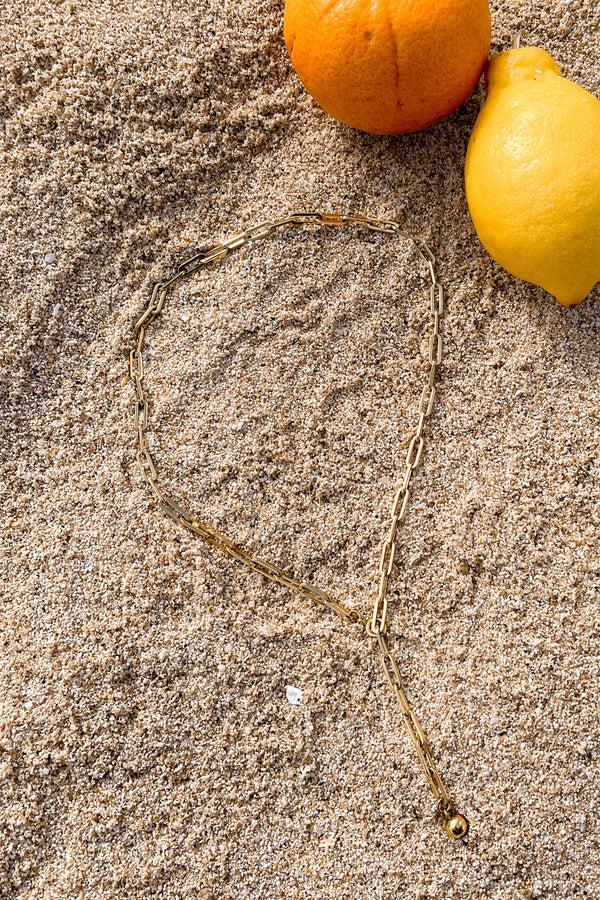 Lost In Paradise Liora Necklace Gold