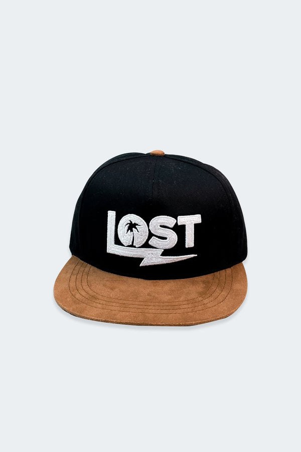 lost in paradise Lost Suede Cap Black