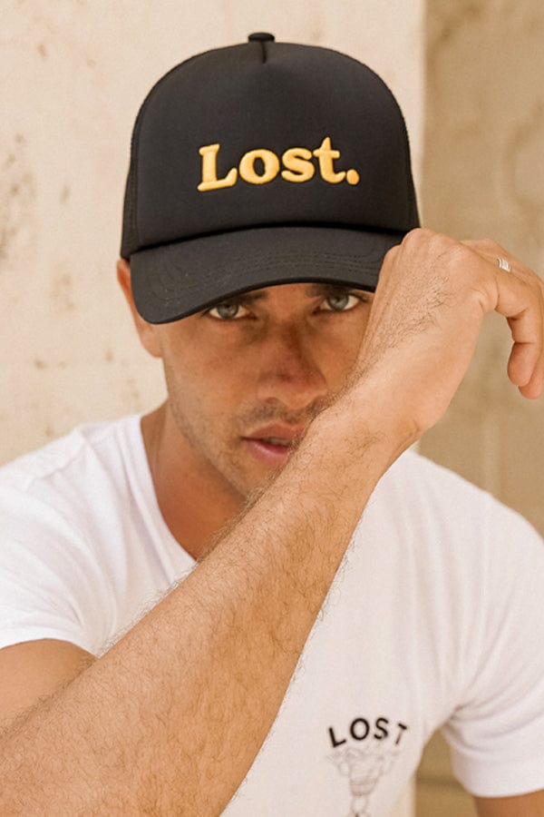 Lost In Paradise Lost Trucker Cap Black