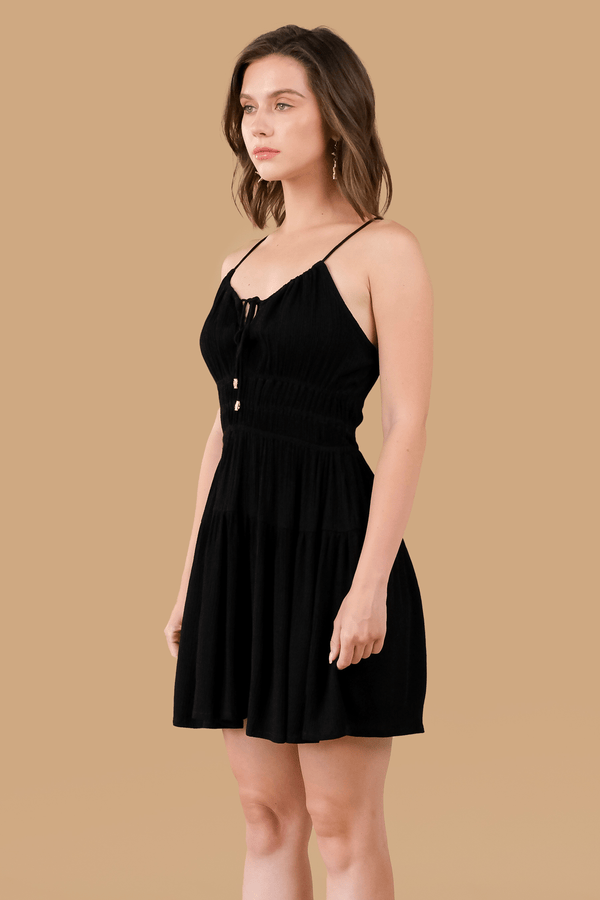 Lost In Paradise Louisa Dress Black