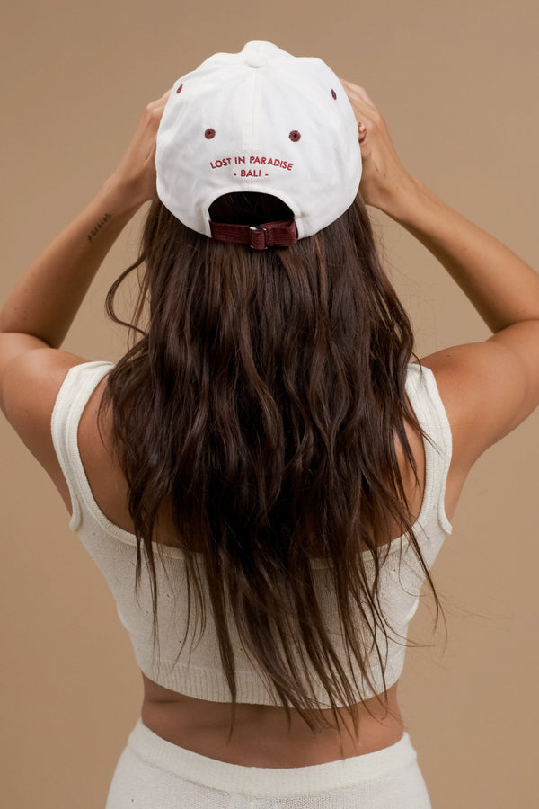 Lost In Paradise Love Earth Cap Red