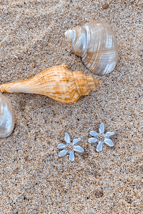 lost in paradise Lumi Earrings Silver