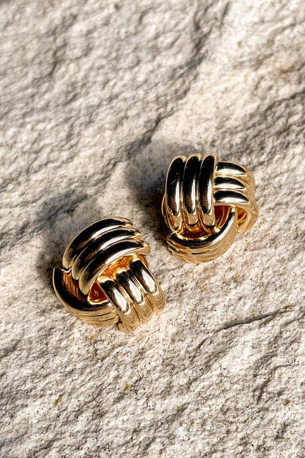 lost in paradise Lunara Earrings Gold