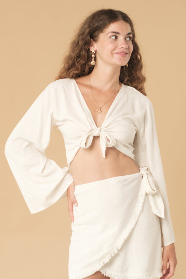 lost in paradise Lyle Top Cream