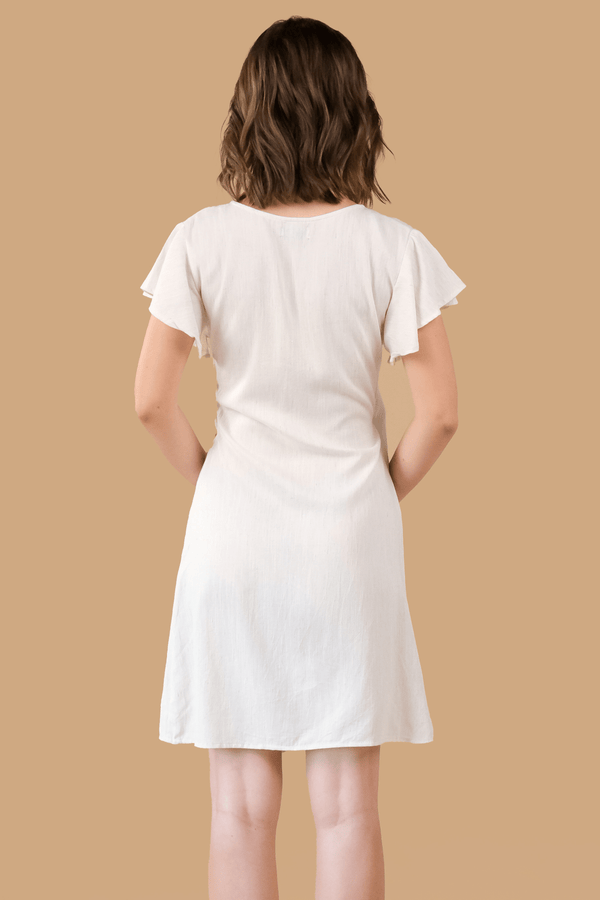 Lost In Paradise Maisie Dress Cream
