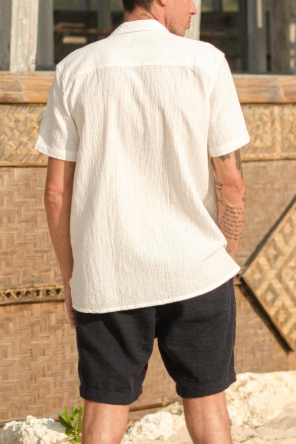Lost In Paradise Maldive Shirt White