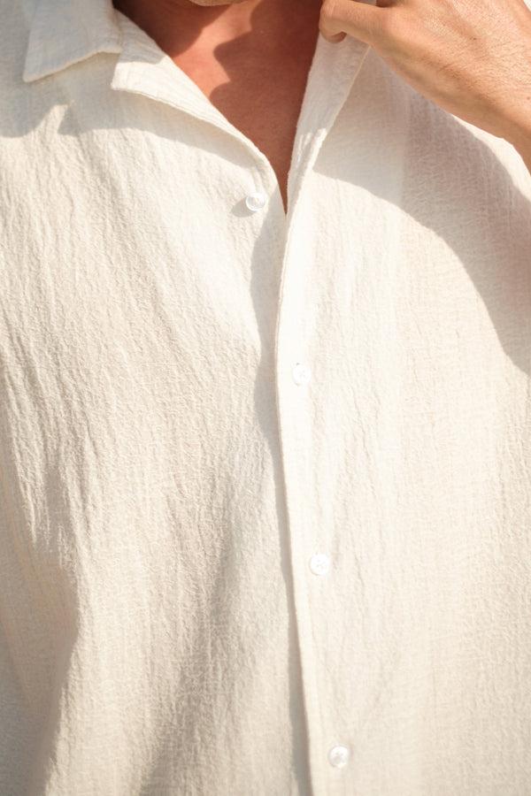 Lost In Paradise Maldive Shirt White