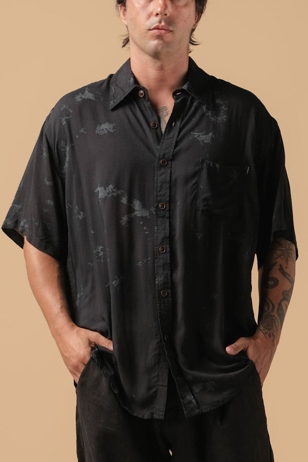 lost in paradise Midnight Haze Shirt Black