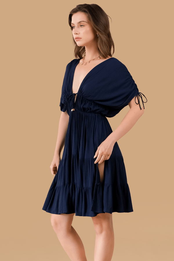 Lost In Paradise Mika Dress Blue