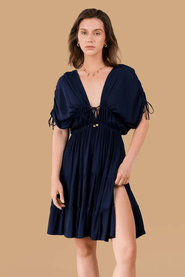 lost in paradise Mika Dress Blue