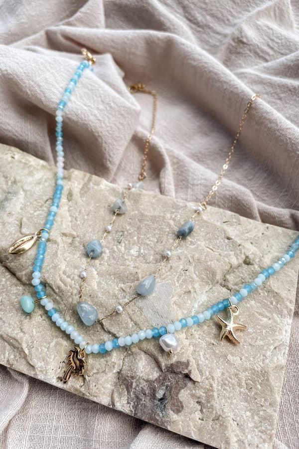 lost in paradise Miranda Necklace Blue