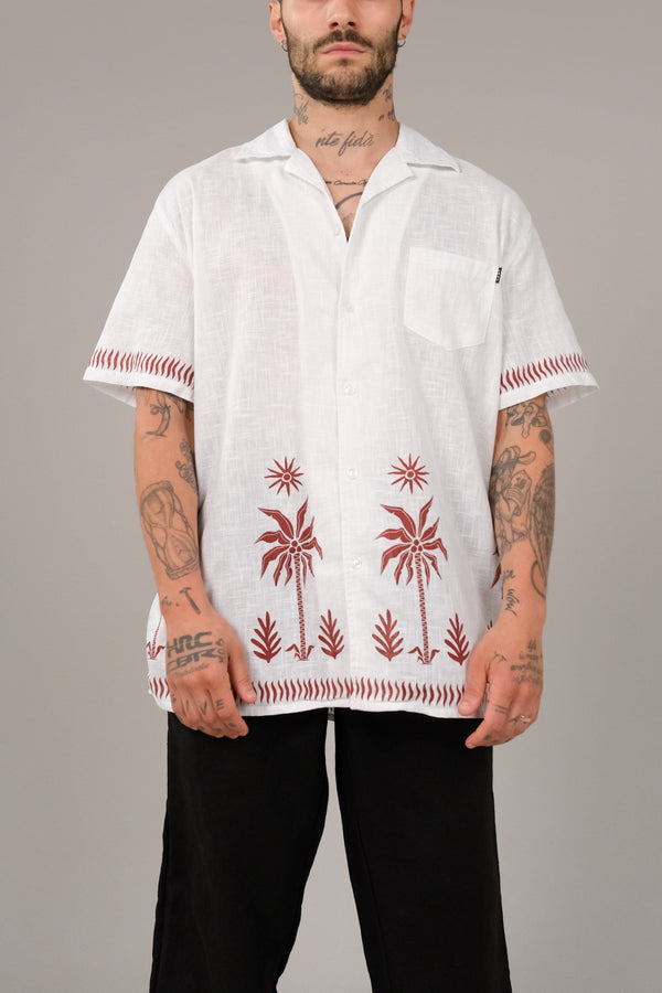 lost in paradise Montego Shirt Red