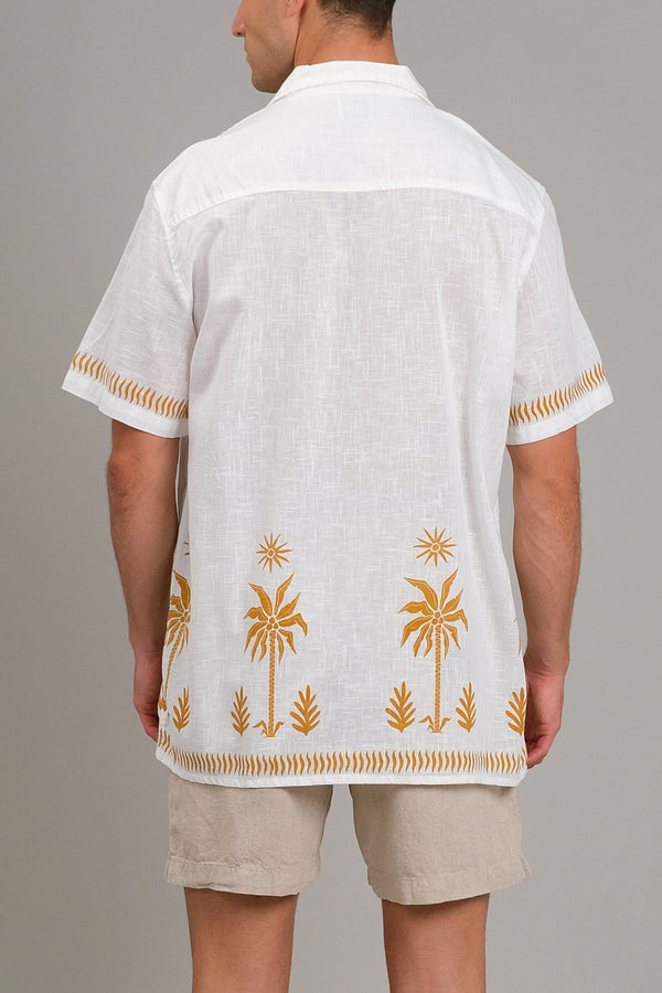 Lost In Paradise Montego Shirt White
