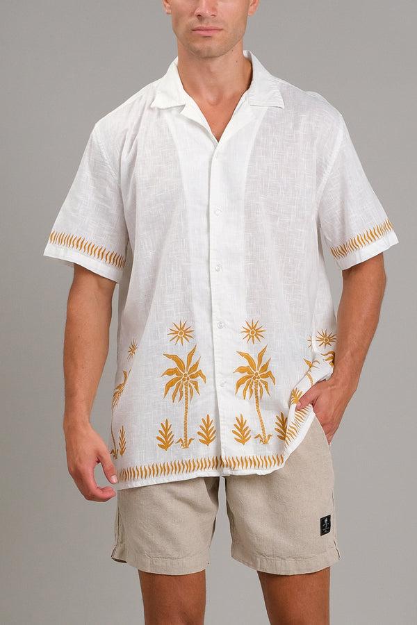 lost in paradise Montego Shirt White