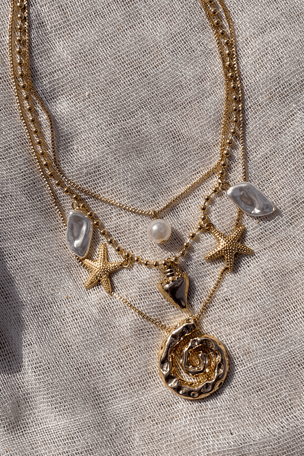 Lost In Paradise Noa Necklace Gold