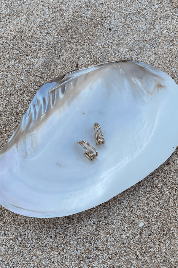 Lost In Paradise Noris Earrings Gold