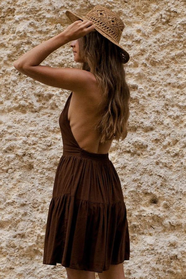 Lost In Paradise Nyla Dress Brown