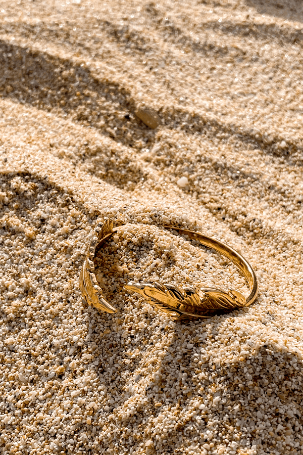 lost in paradise Orleaf Bangle Gold