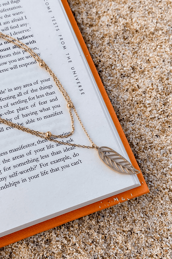 Lost In Paradise Orleaf Necklace Gold