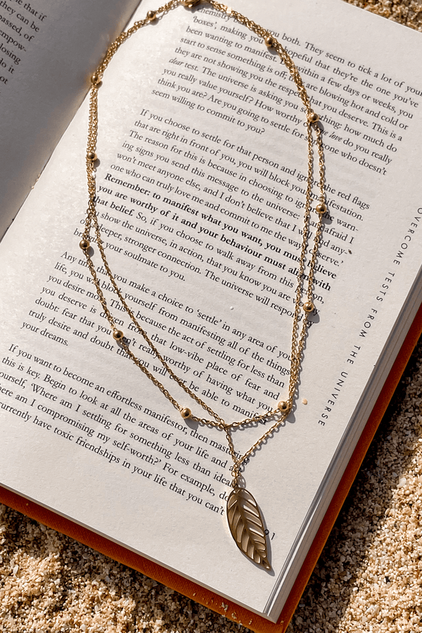 lost in paradise Orleaf Necklace Gold