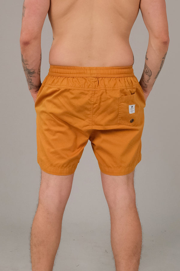 Lost In Paradise Pan Short Yellow