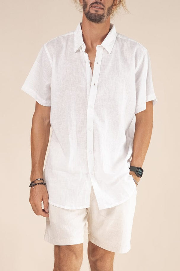 lost in paradise Playa Shirt White