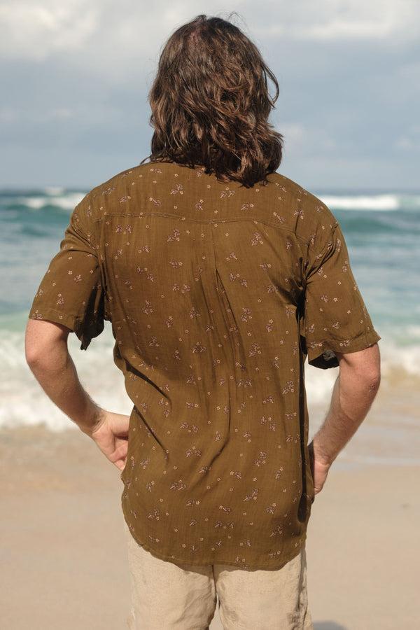 Lost In Paradise Portland Shirt Brown