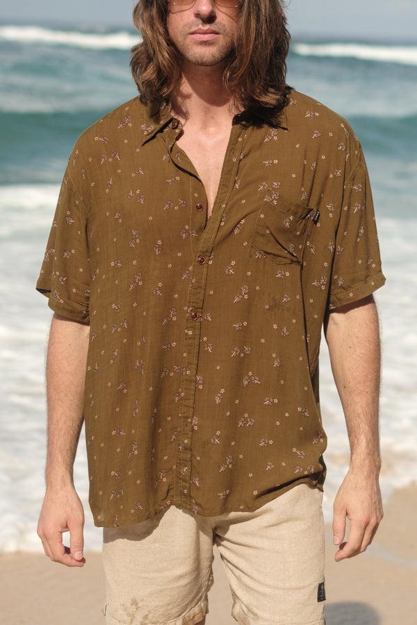 lost in paradise Portland Shirt Brown