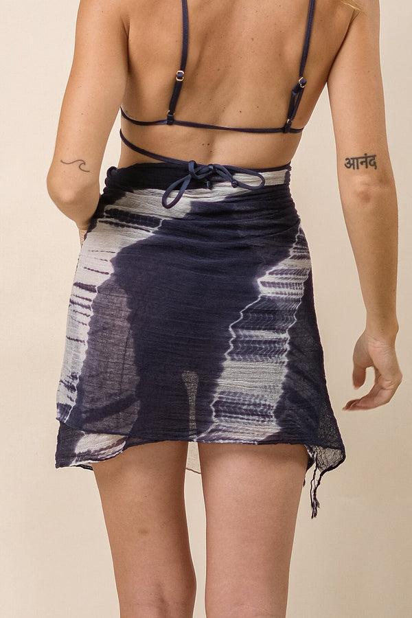 Lost In Paradise Raya Skirt Blue