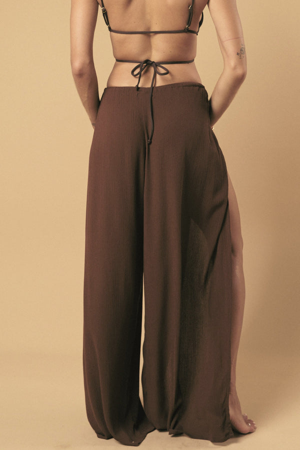 Lost In Paradise Riley Long Pants Brown