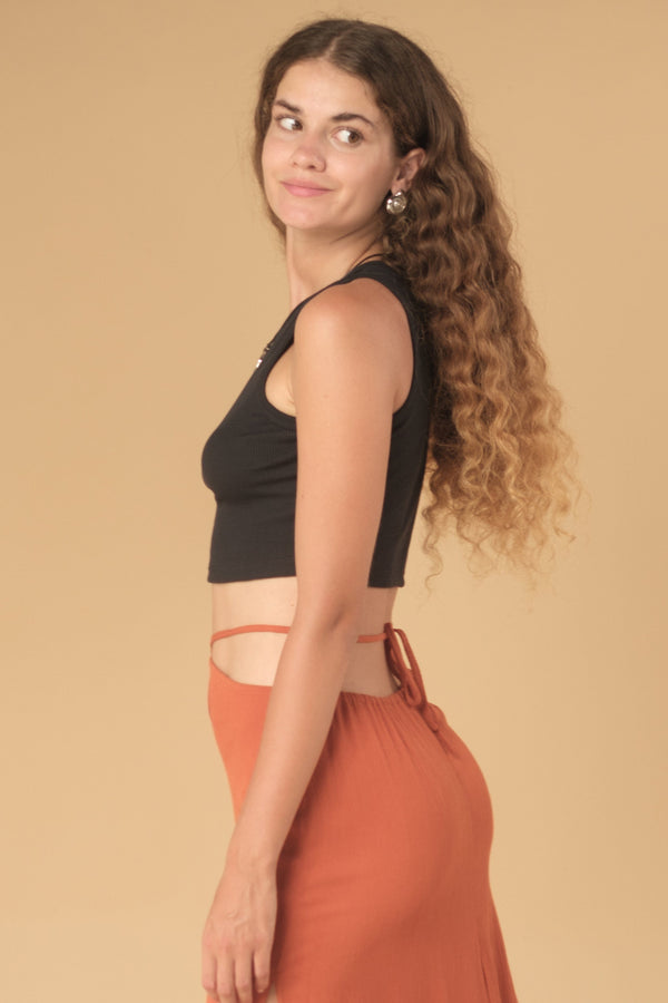 Lost In Paradise Riri Top Black