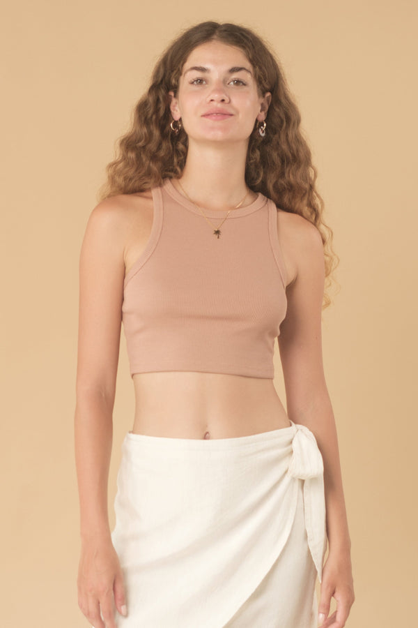 lost in paradise Riri Top Light Brown