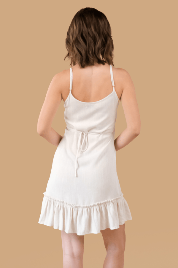 Lost In Paradise Saylor Dress Cream