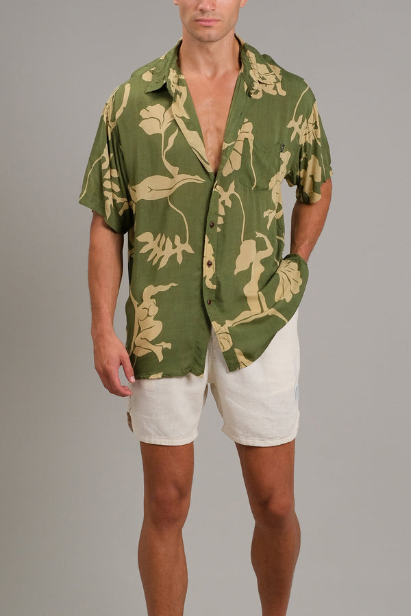 lost in paradise Silouette Shirt Green