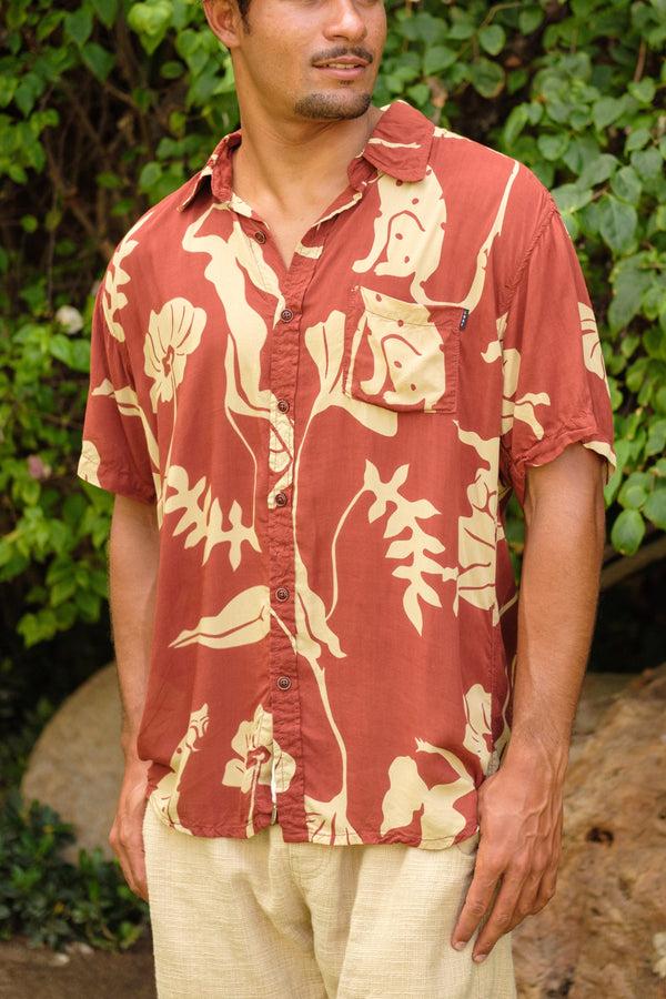 lost in paradise Silouette Shirt Red