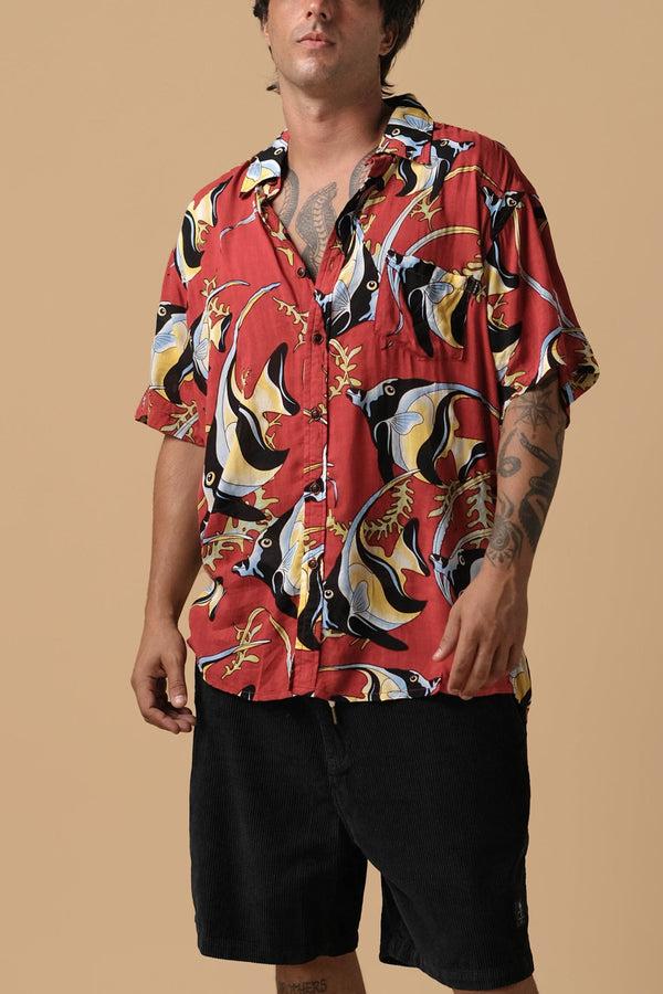 lost in paradise Skooba Shirt Red