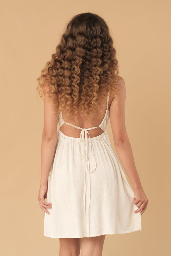 Lost In Paradise Skye Dress Cream