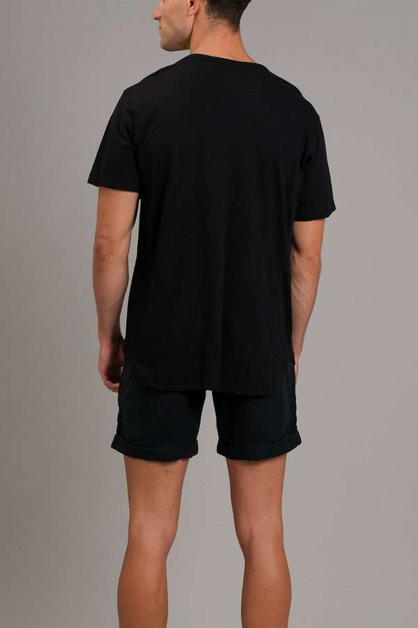 Lost In Paradise Slub Tee Black