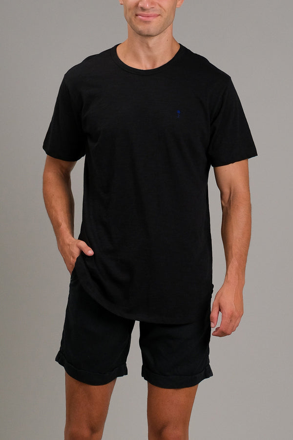 lost in paradise Slub Tee Black