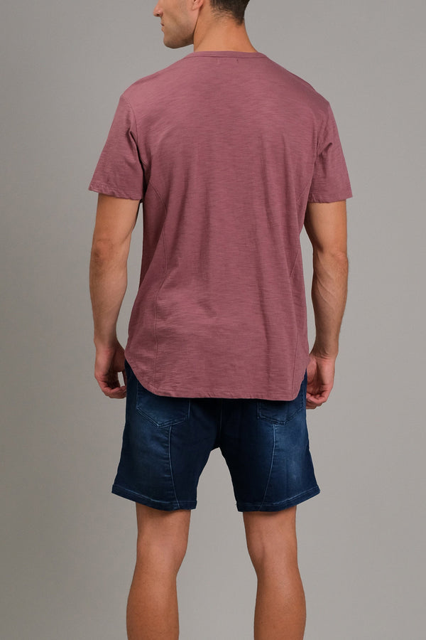 Lost In Paradise Slub Tee Purple