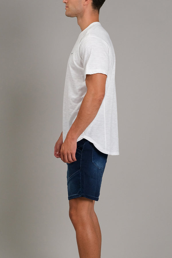 Lost In Paradise Slub Tee White
