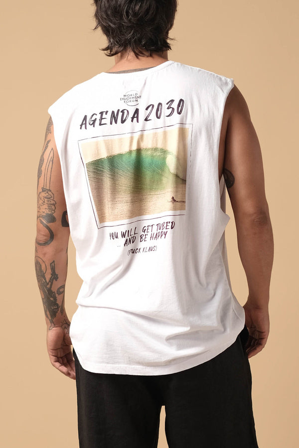 lost in paradise Sm Agenda White