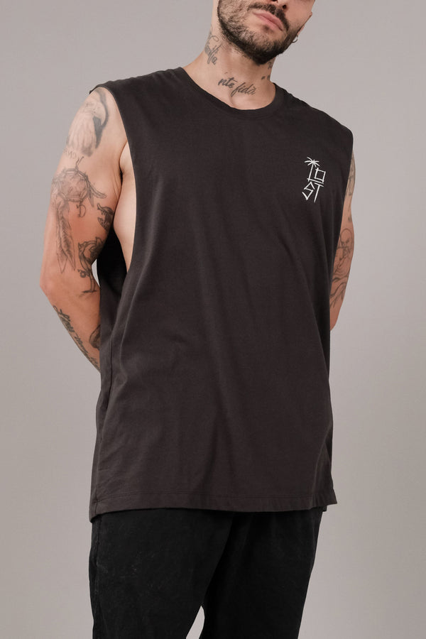 Lost In Paradise Sm Line Brush Lost Black