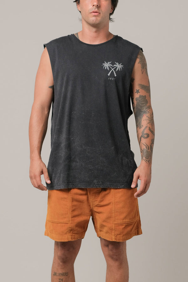 Lost In Paradise Sm Twin Palm Black