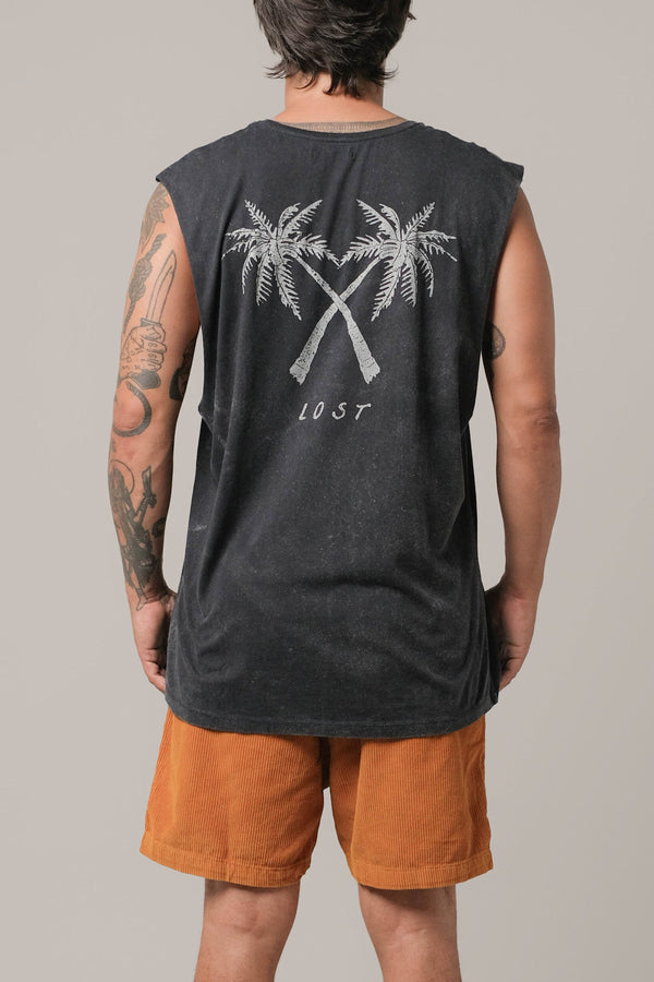 lost in paradise Sm Twin Palm Black