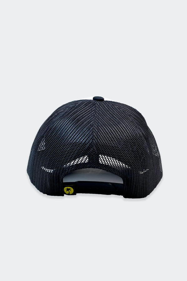 Lost In Paradise Smile Trucker Cap Black