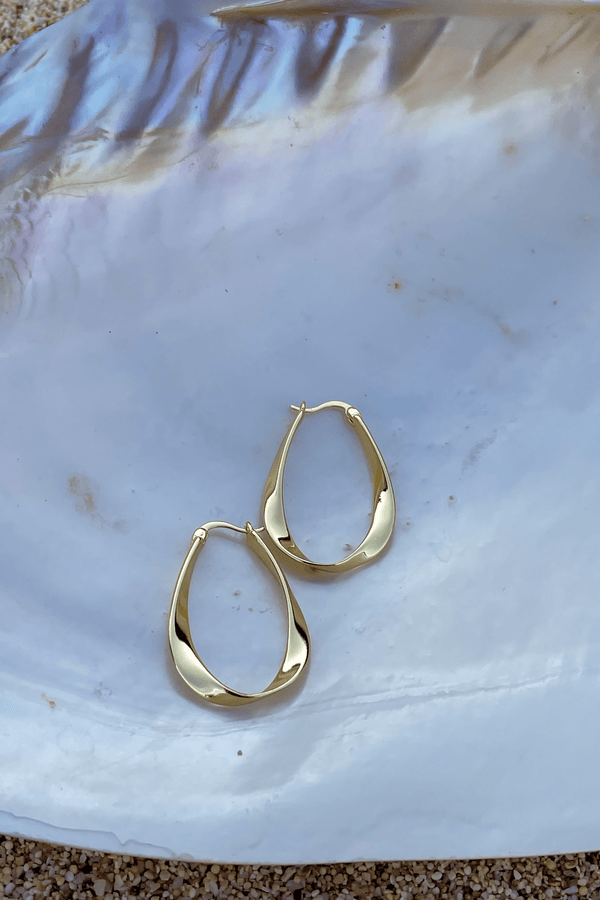 lost in paradise Sola Earrings Gold